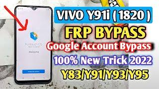 ViVO Y91i (1820) FRP Unlock New Update 2022 | Y91i Google Account Bypass Without PC New Method 2022