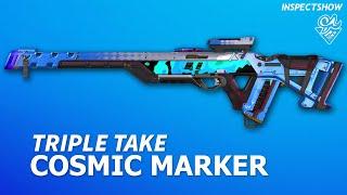 APEX LEGENDS Triple Take Cosmic Marker / Epic Skin (Gameplay)