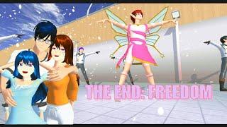 Zombie Town (THE END: Freedom ️) SAKURA School Simulator FUNNY Story