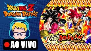 LIVE DE SUMMONS - SÉTIMO ANIVERSÁRIO | Parte 1 | Dragon Ball Z Dokkan Battle