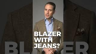 Can You Wear A Blazer With Jeans?