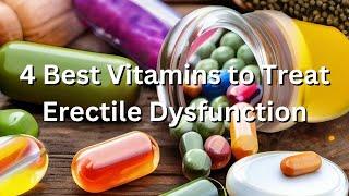 4 Best Vitamins to Treat Erectile Dysfunction