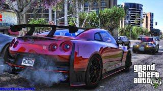 2024 GTR Nismo in GTA 5 Mods IRL|| LA REVO Let's Go to Work #25