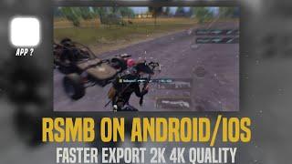 How to Add RSMB or Motion Blur on Android/IOS | Add RSMB Motion blur in Pubg Montage |Faster Export