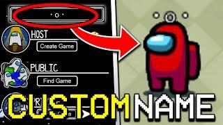 HOW TO GET CUSTOM NAME IN AMONG US! GET CUSTOM USERNAME IN AMONG US