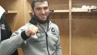 Artur Beterbiev post-fight vs. Radivoje Kalajdzic - Артур Бетербиев после боя с Радивое Каладжич