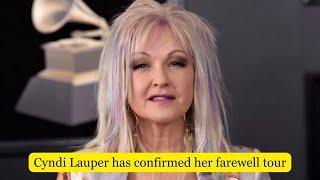 Cyndi Lauper has confirmed her farewell tour  | Flush Back Updates