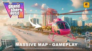 GTA 6 : Explore The MASSIVE MAP (Shocking Reveal)