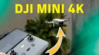 DJI MINI 4K - Primeiro voo e Unboxing