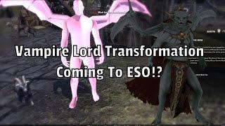 The Vampire Lord Skill Line Coming To ESO!?!?