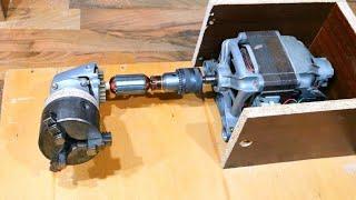 Lathe Machine Using Washing Machine Motor