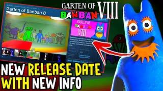 GARTEN OF BANBAN 8 - NEW PRECISE RELEASE DATE with NEW OFFICIAL INFORMATION and CLUES 