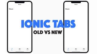 Migrating to the New Tabs Component in Ionic 4