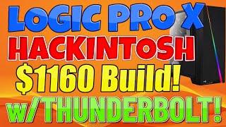 Music Production Hackintosh Build w/Thunderbolt 3! | Logic Pro X Benchmarks