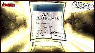 THE DEATH CERTIFICATE - The Binding Of Isaac: Repentance  - #1090