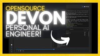 Devon: Opensource AI Software Engineer - Pair Programmer Creates Software!