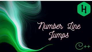 Number Line Jumps HackerRank Solution