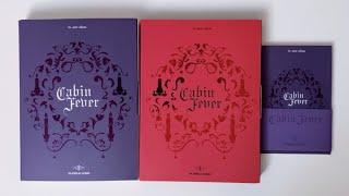 Unboxing Purple Kiss 5th Mini Album Cabin Fever (Purple, Red, & Poca ver.)