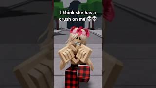 Mangos Sister has a Crush on Me  The Strongest Battlegrounds ROBLOX #shorts