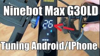 Ninebot Max G30LD Tuning per App - IPhone und Android