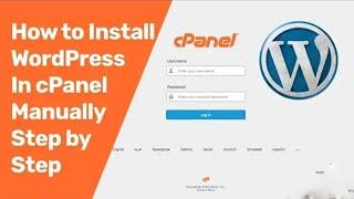How to install WordPress on Cpanel By WP Toolkit 2024 || Onlive Server