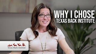 Why I Chose Texas Back Institute -  Dr Jessica Shellock - Spine Surgeon in Plano and McKinney, TX