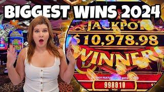 Our BIGGEST Slot Jackpots and Wins of 2024!