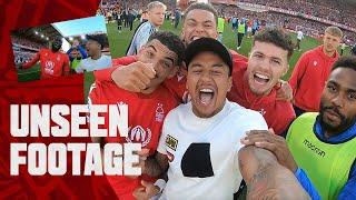 UNSEEN FOOTAGE  | NOTTINGHAM FOREST RETAIN PREMIER LEAGUE STATUS | JESSE LINGARD