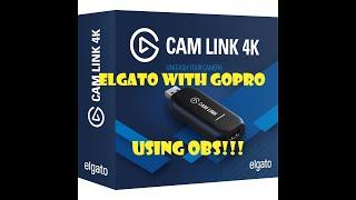 Elgato Camlink with GoPro Camera using OBS
