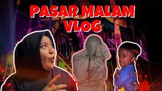 HEBOH! Rumah Hantu Ngeri & Tong Setan Edan di Pasar Malam