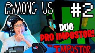 DUO PRO IMPOSTOR BARENG @ElestialHD ,TEMEN BERANTEM SEMUA ! -  Minecraf Among Us #2