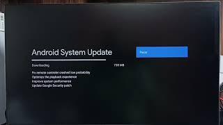 VU Android TV : How to Download and Install System Update | Software Update | Firmware Update