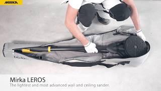 Mirka® LEROS wall sander - for all your drywall sanding needs