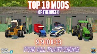 TOP 10 MODS OF THE WEEK - Farming Simulator 22