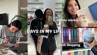 Weekly Vlog: Book Shopping, Journaling, Bücher markieren (warum ich das mache) & es wird gemütlich