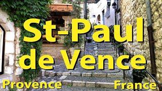 Saint Paul de Vence, Provence, France, 4K update