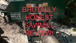 BRUTALLY HONEST SAWMILL REVIEW: 6 Months with a Woodland Mills HM122-Popple People-Episode 53