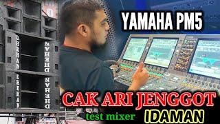 CAK ARI JENGGOT DHEHAN PRO AUDIO COBA MIXER IDAMAN YAMAHA PM5