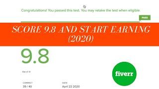 Fiverr English Test #2020 (Q&A solved), Start earning with Fiverr