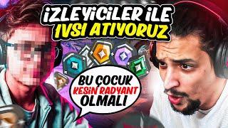 İZLEYİCİLERLE 1VS1 ATIP RANKLARINI TAHMİN EDİYORUM | VALORANT