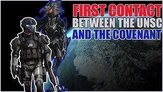 Halo Lore: The First Contact Between The UNSC and The Covenant