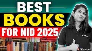 Best Books For NID 2025 | NID Entrance Exam Preparation