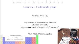 Visual Group Theory, Lecture 5.7: Finite simple groups