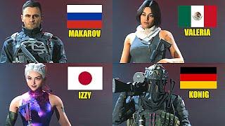 Warzone III - Characters Speak their Native Languages