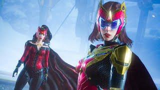 Scarlet Witch Meets Scarlet Witch From a Different Dimension - Marvel Future Revolution