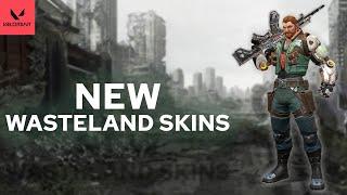 New Valorant Wasteland Skins!
