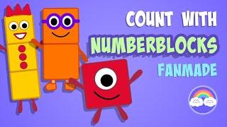 Numberblocks Numbers & Counting 1-10 | Fun ending #shorts