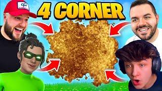 The 4 Corner Floor Is Lava Challenge!