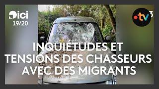 Face à face entre des chasseurs de Tardinghen et migrants, l'inquiétude augmente