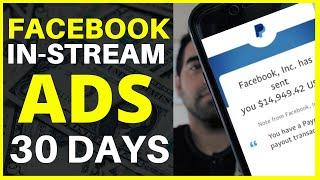 Facebook In-Stream Ads Earnings After 30 Days | Make Money With Videos